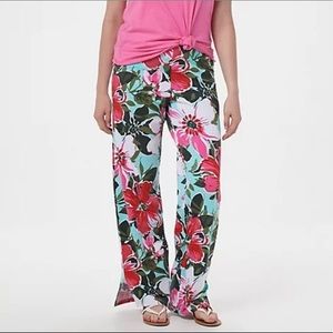 Denim&Co Tall Beach Pull-On Pants